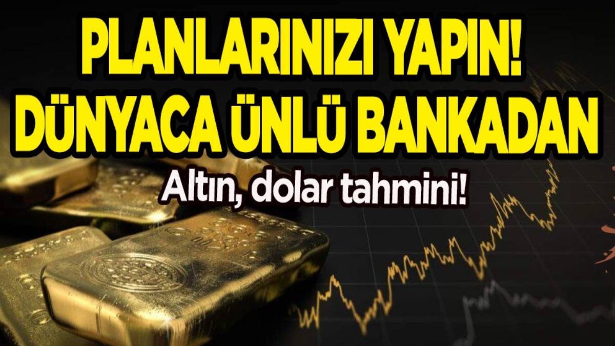 Merkez Bankası kararı hepsini değiştirdi Dünyaca ünlü bankadan flaş