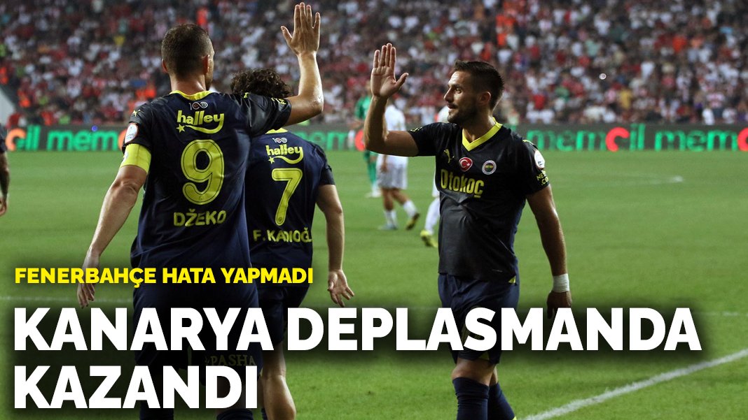 Fenerbahçe Samsun da kazandı