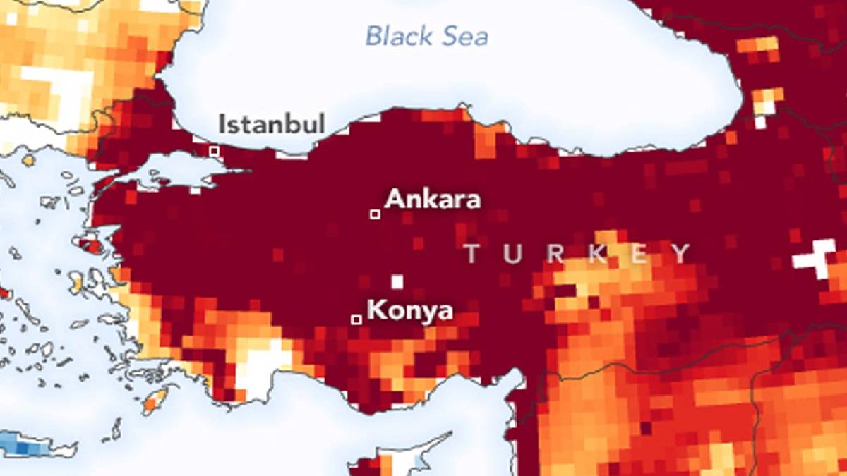 Kıyamet alameti gibi geliyor Meteoroloji uyardı Türkiye savaşın