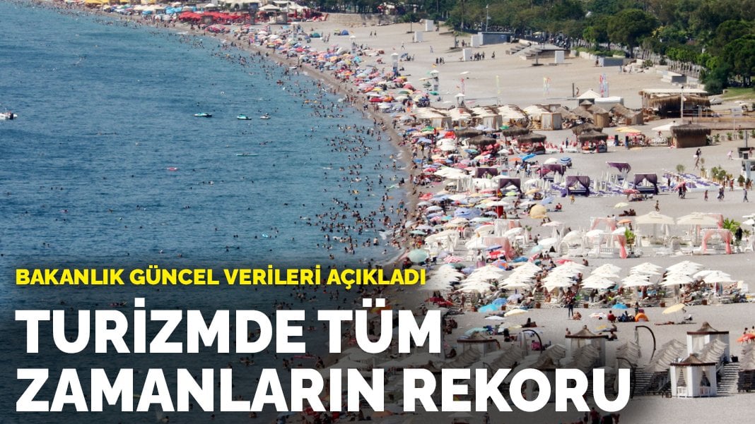 Bakanl K G Ncel Verileri A Klad Turizmde T M Zamanlar N Rekoru