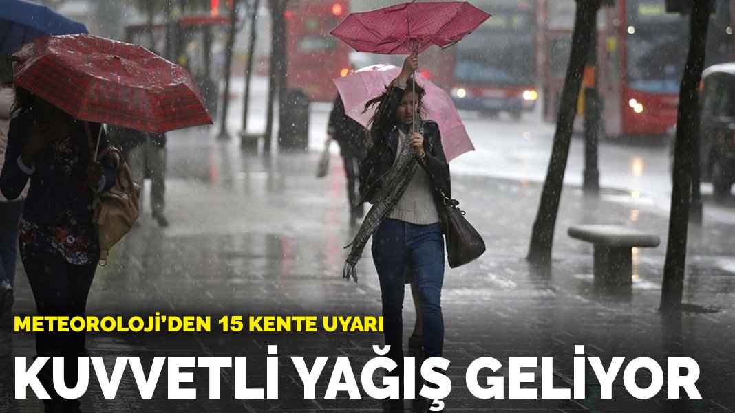 Meteoroloji Den Kente Uyar Kuvvetli Ya Geliyor