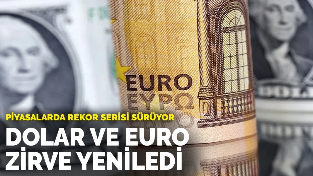 Piyasalarda Rekor Serisi S R Yor Dolar Ve Euro Zirve Yeniledi