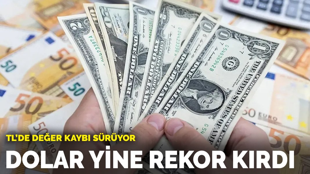 T Rk Liras Nda De Er Kayb S R Yor Dolar Yine Rekor K Rd