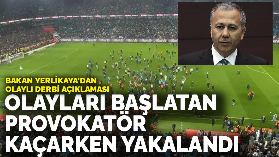 Son Dakika Trabzonspor Fenerbah E Ma Nda Kan Olaylar Sonras G Zalt