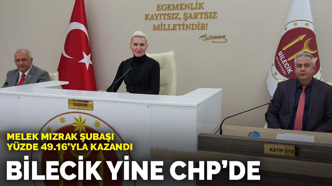 Bilecik Yine Chp De Melek M Zrak Suba Y Zde Yla Kazand