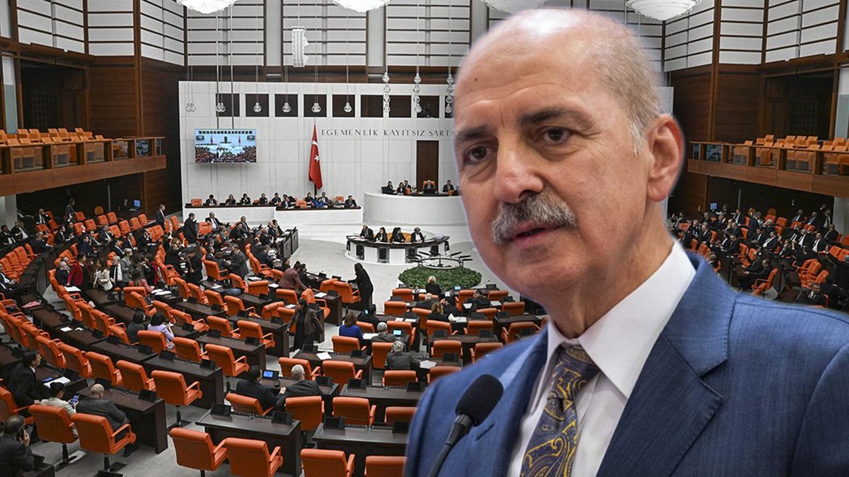 Meclis te yeni anayasa mesaisi Numan Kurtulmuş siyasi partileri