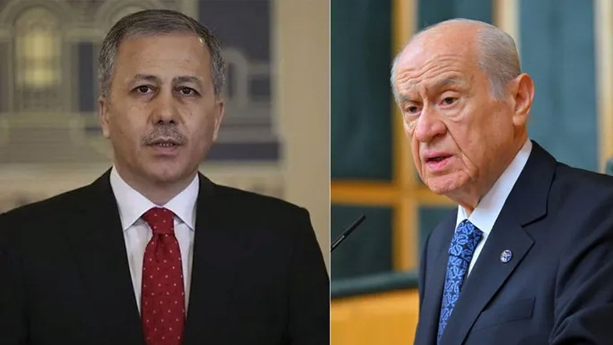 Bakan Yerlikaya dan Bahçeli ye ziyaret