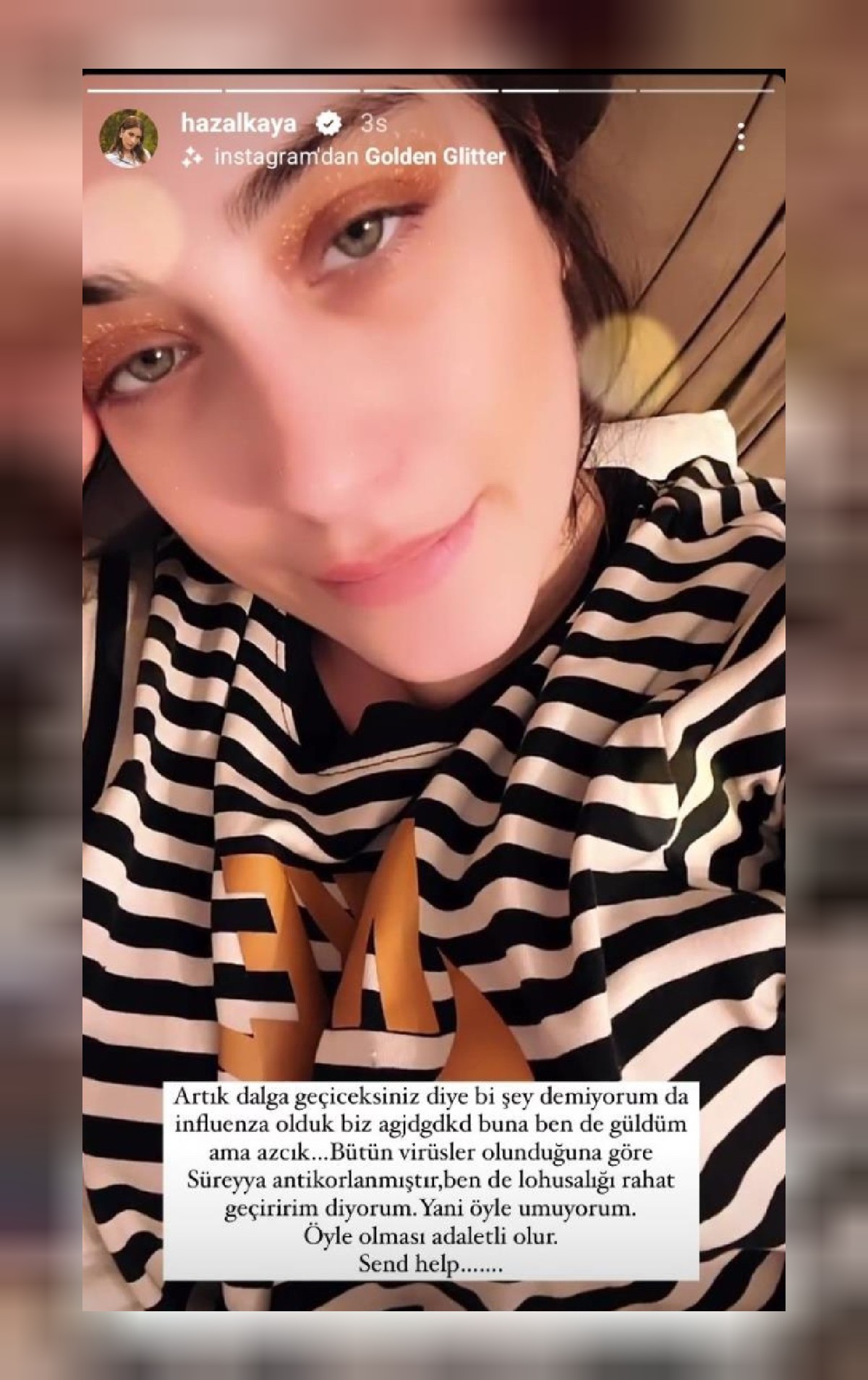 Hazal Kaya dan kötü haber Kızı Süreyya ya hamileydi Verdiği haberle