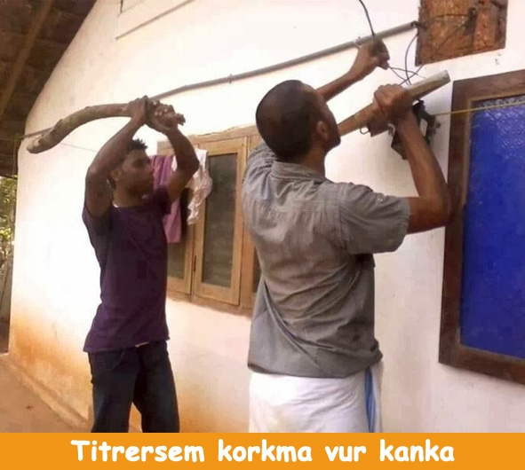 Elektrikler kesilince biz 30