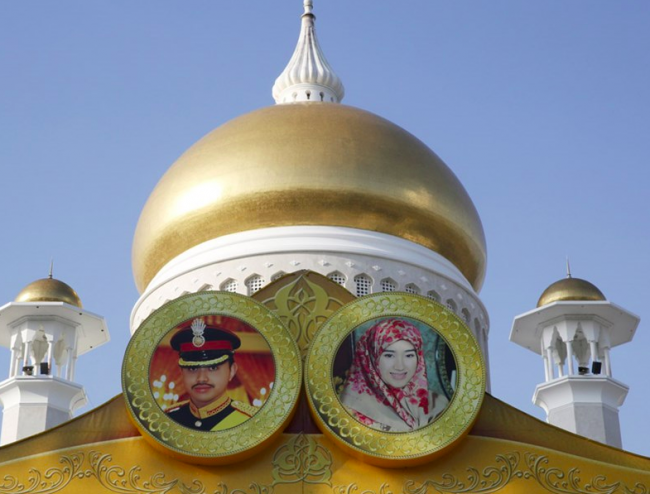 Brunei Devleti'nin Prensi evlendi 1