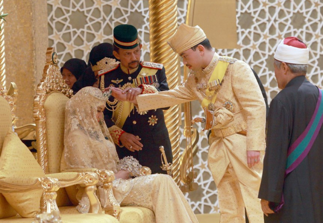 Brunei Devleti'nin Prensi evlendi 2