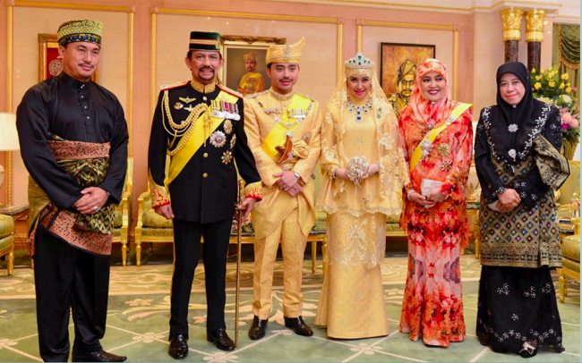 Brunei Devleti'nin Prensi evlendi 5