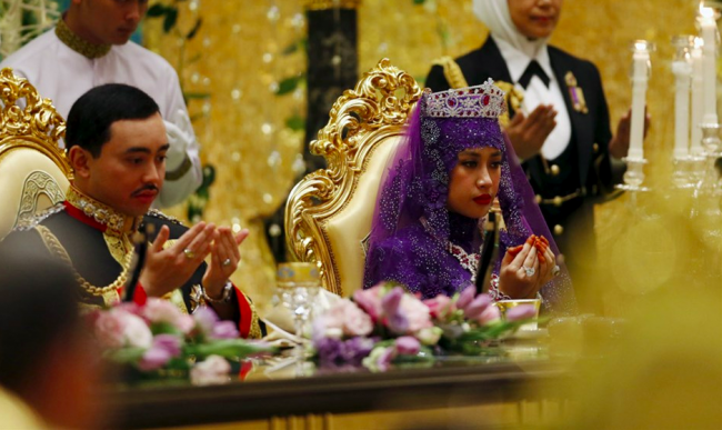Brunei Devleti'nin Prensi evlendi 6