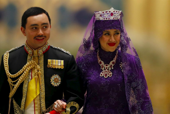 Brunei Devleti'nin Prensi evlendi 7