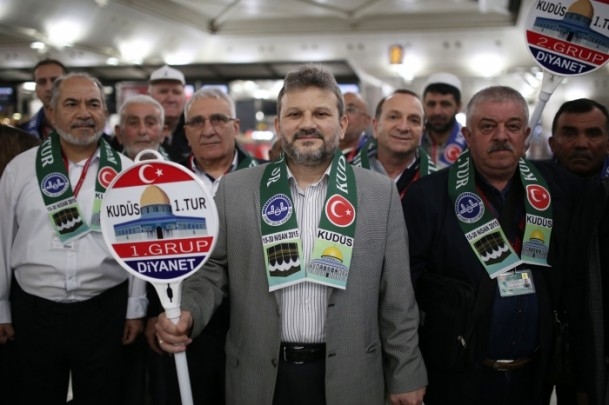 İlk Kudüs yolcuları yola çıktı 1