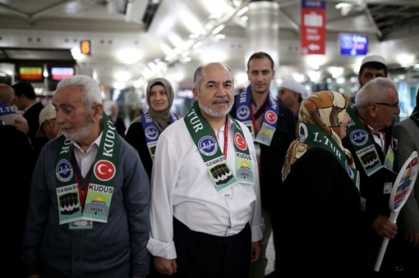 İlk Kudüs yolcuları yola çıktı 6