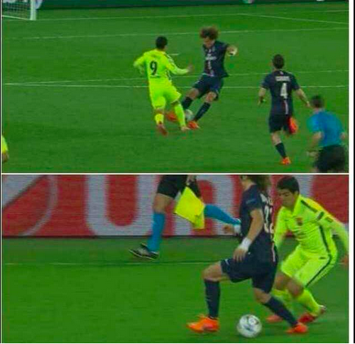 Sosyal medya David Luiz'in yediği çalımı konuşuyor 7