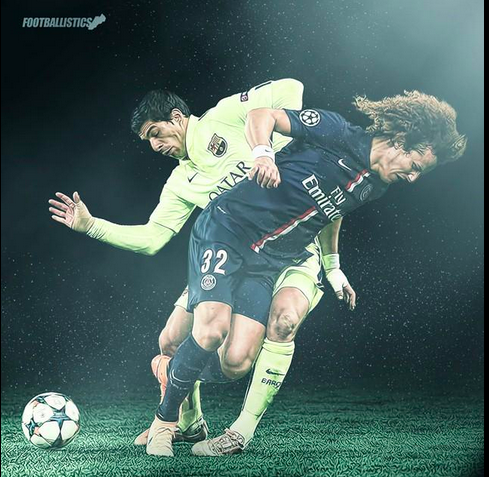 Sosyal medya David Luiz'in yediği çalımı konuşuyor 12