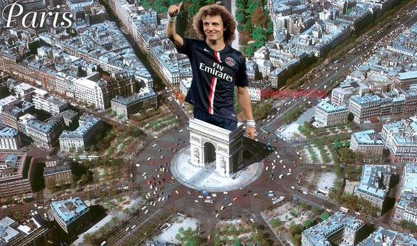 Sosyal medya David Luiz'in yediği çalımı konuşuyor 23