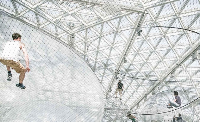 Tomás Saraceno'nun "Ağ Dünya"sına hoş geldiniz. 1