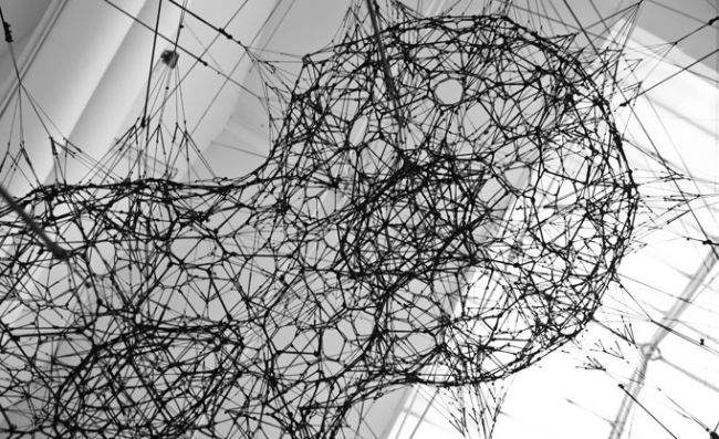 Tomás Saraceno'nun "Ağ Dünya"sına hoş geldiniz. 6