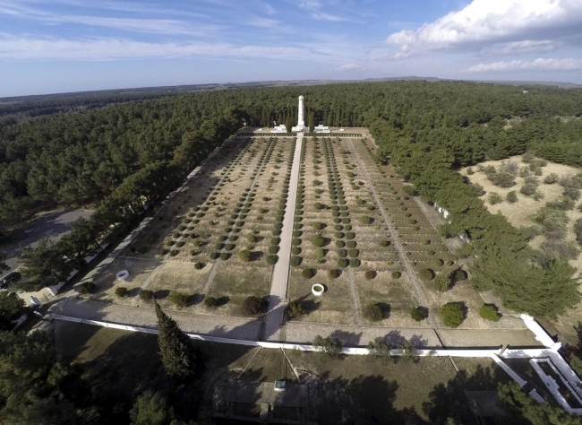 Şehitler diyarına havadan bakış 2