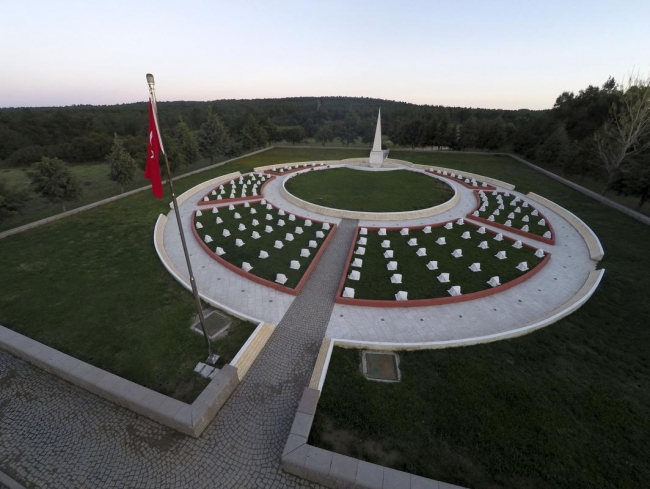 Şehitler diyarına havadan bakış 9