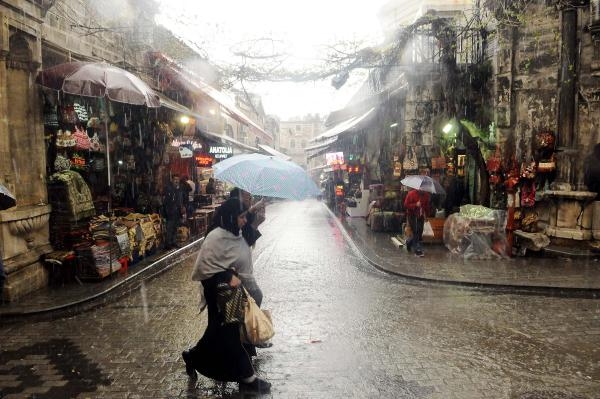 Dolu İstanbul'u beyaza bürüdü 12