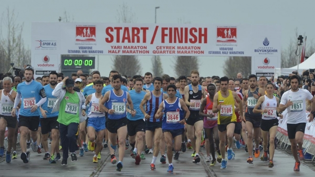 İstanbul'da maraton coşkusu 1