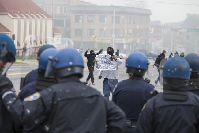 Baltimore'da isyan 6