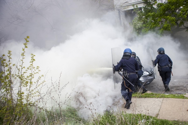 Baltimore'da isyan 7