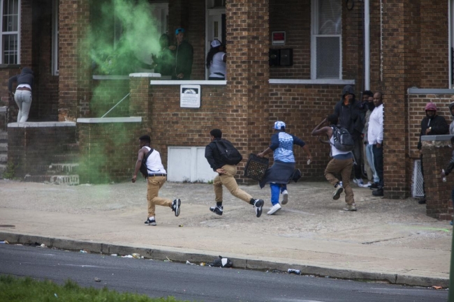 Baltimore'da isyan 9