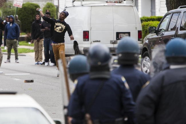 Baltimore'da isyan 15