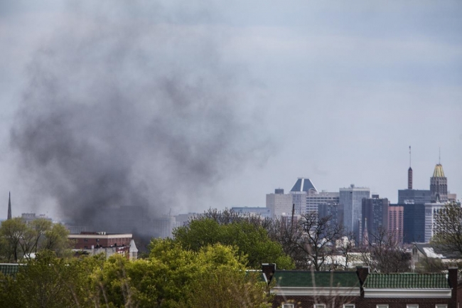 Baltimore'da isyan 17