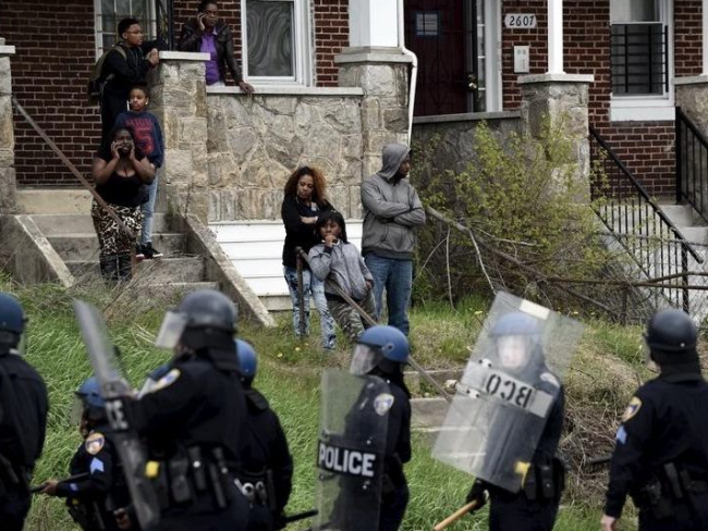 Baltimore'da isyan 51