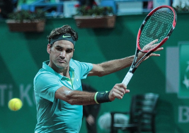 Federer İstanbul'da çeyrek finalde 9