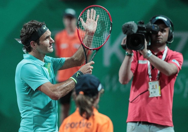 Federer İstanbul'da çeyrek finalde 12