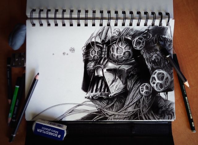 Muhteşem grafit kalem çizimleri 8