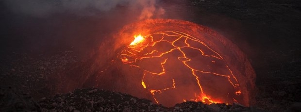 Lav denizi akmaya başladı 14