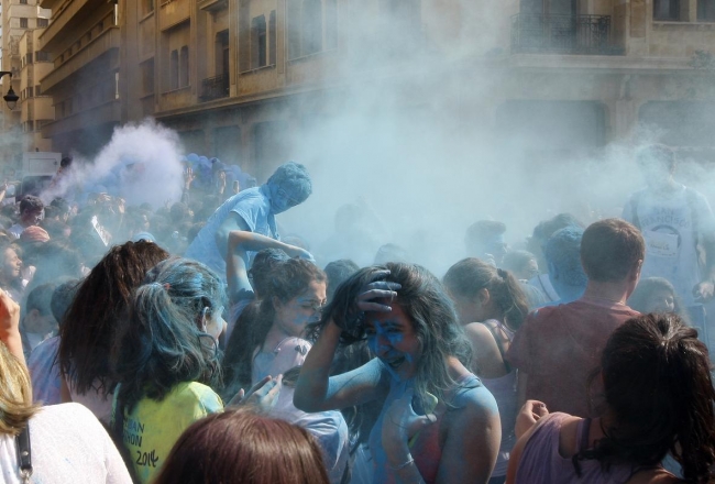 Beyrut'ta renkli festival 2