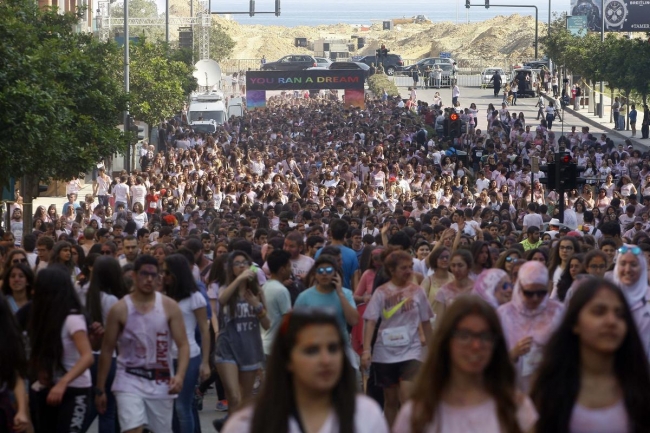 Beyrut'ta renkli festival 9