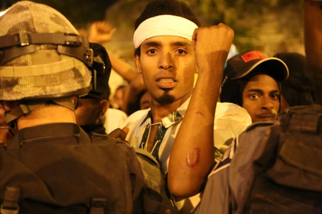 İsrail'de "ırkçı" polis şiddeti 5