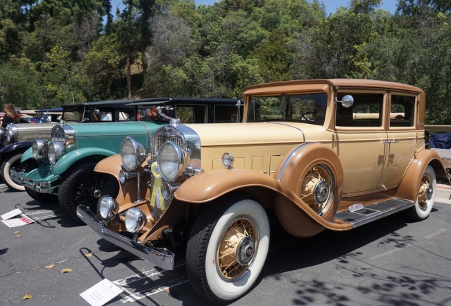 Beverly Hills'te klasik otomobil şovu 47