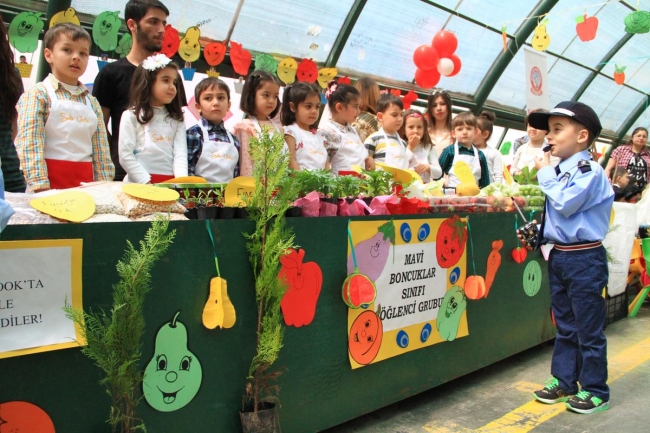 Pazarcı miniklerden renkli kareler 5