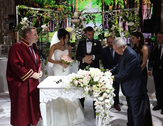 Selçuk Şahin'den rüya gibi düğün 5