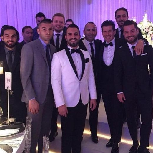 Selçuk Şahin'den rüya gibi düğün 12