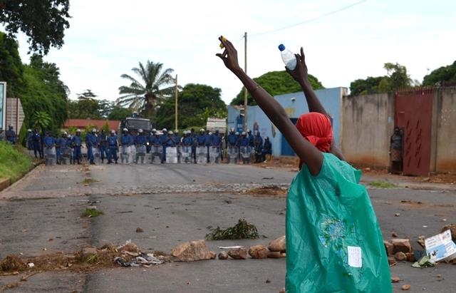 Böyle olur Afrikalı'nın protestosu... 4