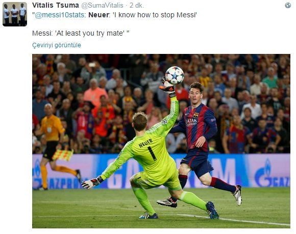 Talihsiz 'patron' Manuel Neuer 12