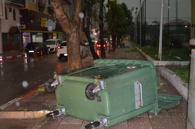 Fırtına Marmara'yı vurdu 14