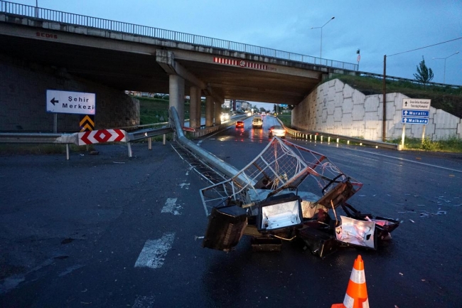 Fırtına Marmara'yı vurdu 7